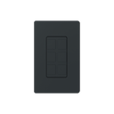 Placa de 6 puertos, color negro night. | SC6PFMN