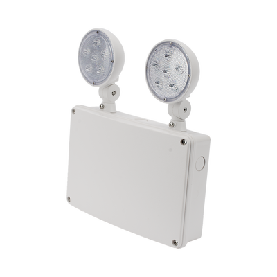 Letrero LED de SALIDA con Luz de Emergencia/Montaje Universal (pared, lateral o Techo)/Batería de Respaldo Incluida | SFWMC