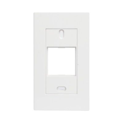 Marco blanco con placa metalica para caja americana | NX9012