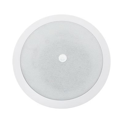 Altavoz Coaxial 5"+1.5" | Montaje en Techo | 3.75 - 30w | 70/100v | 8Ω | Material ABS | Rejilla Metálica | SF-206P