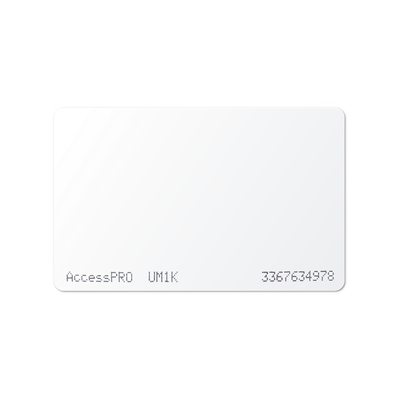 Tarjeta Dual UHF 900MHz + MIFARE 13.56MHz - Acceso Vehicular y Peatonal Premium | ACCESS-DUAL-UM