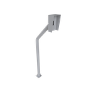 Base tipo tubular para instalación de Lectora RFID. | BAS-POS-RFID