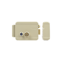 Cerradura Eléctrica / Incluye Llave / Derecha/ Con Botón integrado /Exterior | 321-DCBD-ABG