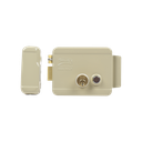 Cerradura Eléctrica / Incluye Llave /Con Botón integrado / Izquierda / Exterior | 321-DCBI-ABG