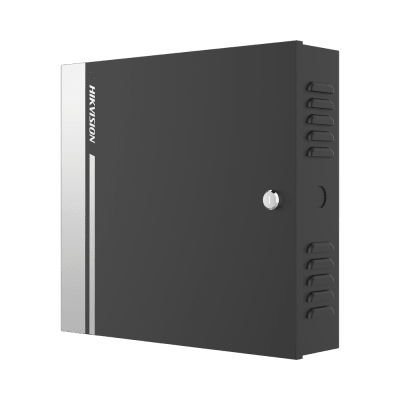 Controlador de Acceso para 1 Puerta y 2 Lectores Wiegand o RS485 / Incluye Gabinete y Fuente de Alimentación 12Vcc/8A / Soporta Batería de Respaldo /  Wiegand y RS-485 / 10,000 Tarjetas | DS-K2811