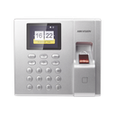 Terminal de Control de Acceso y Asistencia compatible con APP Hik-Connect (P2P) / Lectura de Huella y de Tarjetas EM / Soporta hasta 1000 Huellas / Relevador para Chapa / Software iVMS4200 | DS-K1T8003EF