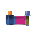 Cartucho ribbon YMCKOK /  200 impresiones / Para DTC4250e, DTC4000 | 045110