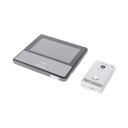 KIT DE VIDEOPORTERO IP COLOR NEGRO / Apertura con app / Súper elegante / Monitor WIFI / Alimentación 110vca | KCVS701IP2WB