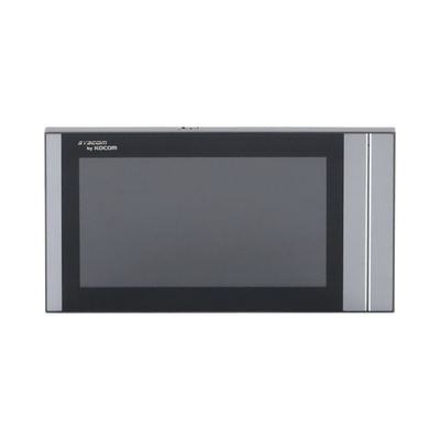 Monitor Analógico LCD de 7" 1080p (Full HD) a Color / Touch Screen / Soporta 2 Frentes de Calle y hasta 4 Monitores / Soporta Cámaras Analogicas (TURBOHD) para Tener Visión Adicional / Color Negro | KCV-T701SMB