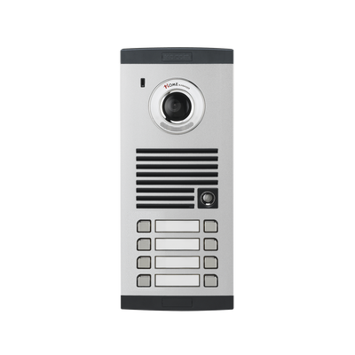 Frente de calle para 8 Apartamentos, compatible con monitores de 4 hilos, expandible a 20 o 32 deptos. | KVL-C308I