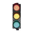 Semáforo / Señalización Rojo, Verde y Amarillo / Diametro 100mm / LED / 110vca. | PRO-LIGHT-LEDT10