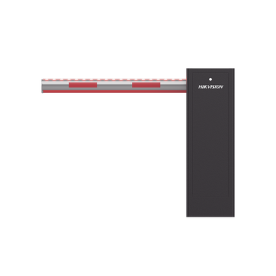 Barrera Vehicular IZQUIERDA / Brazo Iluminado Rojo/Verde de 4 mts Incluido  / 3 Seg para Apertura / Cierre Automático con Tiempo Configurable / 5,000,000 MCBF / Compatible con Cualquier Control de Acceso | DS-TMG300-DL/A(4M)