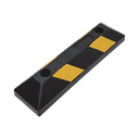 Tope Vehicular P / Estacionamiento / 55cm / Color Negro-Amarillo. | AC-55TV