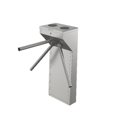 Torniquete Trípode Bidireccional de Acero Inoxidable SUS304 / 2 Millones MCBF  / Apertura en Caso de Emergencia / Integrable con cualquier Sistema de Control de Acceso / Indicadores LED de Entrada-Salida | DS-K3G200LX-R/DM55