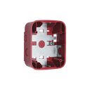 Caja de Montaje en Pared, para Sirena, Color Rojo, Nuevo Diseño Moderno y Elegante | SBB-RL