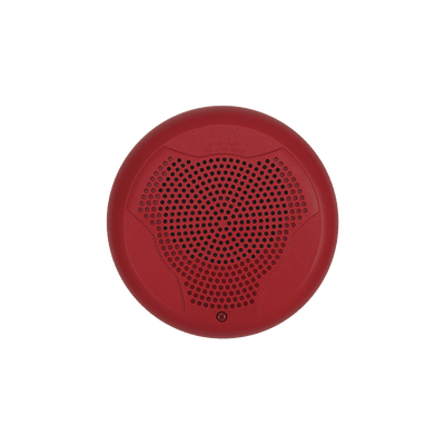 Bocina para Montaje en Techo, Color Rojo, Nuevo Diseño Moderno y Elegante y Menor Consumo de Corriente | SPC-RL