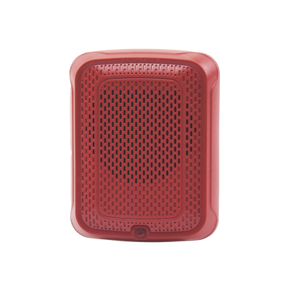 Bocina para Montaje en Pared, Color Rojo, Nuevo Diseño Moderno y Elegante y Menor Consumo de Corriente | SPR-L