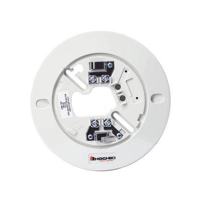 Base Para Detector Convencional Hochiki, Diámetro 6", 2 Hilos, 24 Vcd  (0300-04070 IT), Color Hueso | NS6-100