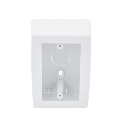 Caja de Registro Universal, Color Blanco de PVC Auto Extinguible (7902-02001) | TMK-S1