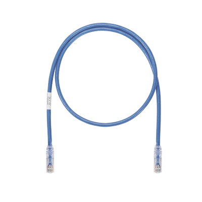 Cable de Parcheo UTP, Cat6A, 24 AWG, CM, Color Azul, 3.05 Metros (10 Pies) | UTP6AX10BU