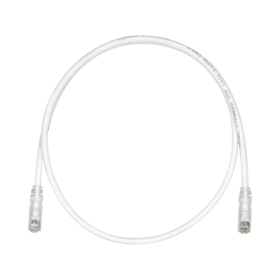 Cable de Parcheo TX6, UTP Cat6, 24 AWG, CM, Color Blanco Mate, 4.57 Metros (15 Pies) | UTPSP15Y