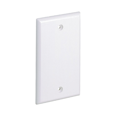 Placa de Pared Ciega Universal, Material ABS, Color Blanco | CPNWH