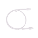 Mini Patch Cord Cat6 Ultra Slim 1.5 Metros (4.92 Pies) Blanco ? Ahorra Espacio sin Organizadores, con Bota Flexible | LP-PSLIM-15WH