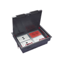 Caja de Piso para Cuatro Módulos Universales (Socket M4), para Alimentación Eléctrica y Redes de Datos (11000-43401) No Incluye Faceplates | TH-CP-4M