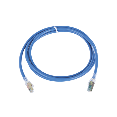 Patch Cord Z-MAX Cat6A UTP, CM, 2.13 Metros (7 Pies), Color Azul, Versión Bulk (Sin Empaque Individual) | ZM6A-07-06B