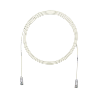 Cable de Parcheo TX6, UTP Cat6, Diámetro Reducido (28AWG), Color Gris, 2.13 Metros (7 Pies) | UTP28SP7GY