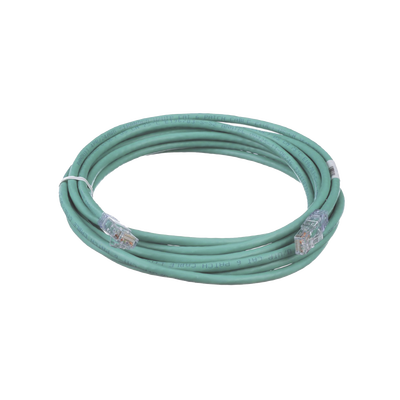 Cable de Parcheo TX6, UTP Cat6, 24 AWG, CM, Color Verde, 4.57 Metros (15 Pies) | UTPSP15GRY