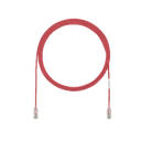 Cable de Parcheo UTP Cat6A, CM/LSZH, Diámetro Reducido (28AWG), Color Rojo, 1.52 Metros (5 Pies) | UTP28X5RD