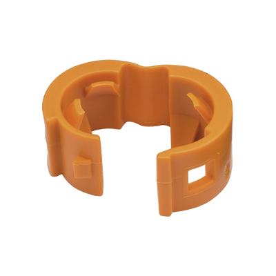 Kit de 25 Clips de Identificación Para Patch Cords, Compatible con Diámetros de 4.7 a 7.8 mm (0.19 a 0.31 Pulgadas), Color Naranja | PCBANDOR-Q