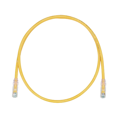 Cable de Parcheo TX6, UTP Cat6, 24 AWG, CM, Color Amarillo, 1.52 Metros (5 Pies) | UTPSP5YLY