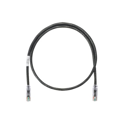 Cable de Parcheo UTP Categoría 6, con Plug Modular en Cada Extremo - 1.5 Metros (4.92 Pies) - Negro | NK6PC5BLY
