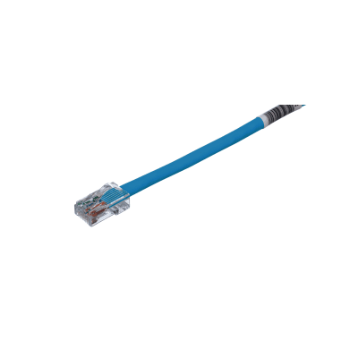 Cable de Parcheo TX5, UTP Cat5e, 24 AWG, CM, Color Azul, 0.3 Metros (1 Pie) | UTPCH1BUY