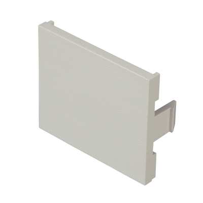 Módulo de Tapa Ciega (Inserto Ciego), de 1/2, Color Blanco Mate, 1 Pieza | CHB2IW-X
