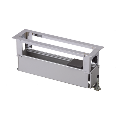 Caja Para Instalación en Escritorio para Voz, Datos o Contactos Eléctricos / Capacidad para 4 Módulos / Salida de Cables Posterior / Los Módulos se Adquieren Aparte / (KFC134/14CY) | SM-CEP-4M