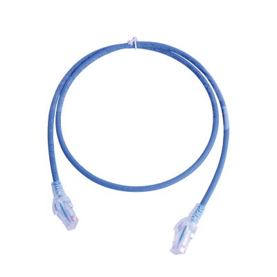 Patch Cord MC5 Modular Cat5e UTP, CM/LS0H, 1.52 Metros (5 Pies), Color Azul, Versión Bulk (Sin Empaque Individual) | MC5-05-06B
