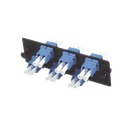 Placa Acopladora de Fibra Óptica FAP, con 6 Conectores LC Duplex (12 Fibras), para Fibra Monomodo OS1/OS2, Color Azul | FAP6WBUDLCZ