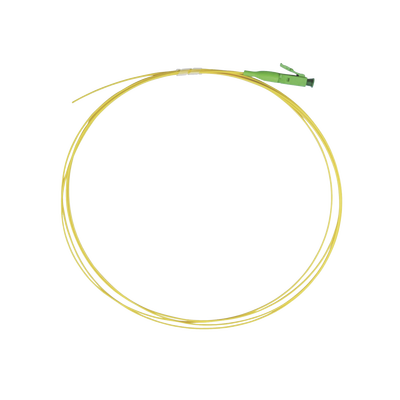 Pigtail de Fibra Óptica Monomodo LC/APC, Simplex de 1 Metro (3.28 Pies) | LP-FO-LCA-01