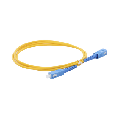 Jumper de Fibra Óptica Monomodo SC/UPC-SC/UPC Simplex de 1 Metro (3.28 Pies), 3mm | LPSM3SCUSCUS1