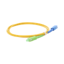 Jumper de Fibra Óptica Monomodo SC/APC-SC/UPC Simplex de 1 Metro (3.28 Pies), 3mm | LPSM3SCASCUS1