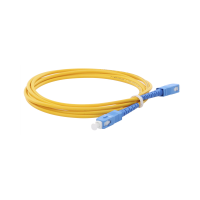 Jumper de Fibra Óptica Monomodo SC/UPC-SC/UPC Simplex de 2 Metros (6.56 Pies), 3mm | LPSM3SCUSCUS2