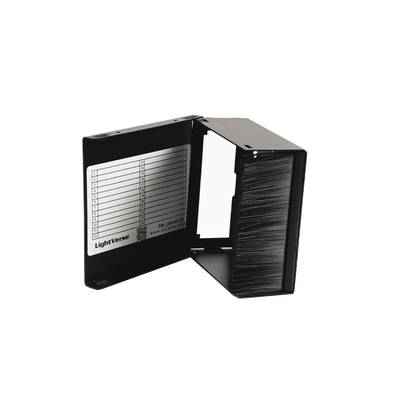 FIBER, ENCLOSURE, LIGHTVERSE, WALL MOUNT, FIXED ACCESS, 1 OPENING, BLACK | LVW-M1-01