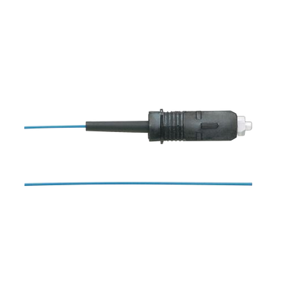 Pigtail de Fibra Óptica SC Simplex, Multimodo OM4 50/125, 900um, Color Aqua, 1 Metro (3.28 Pies) | FZ1BN3NNNSNM001