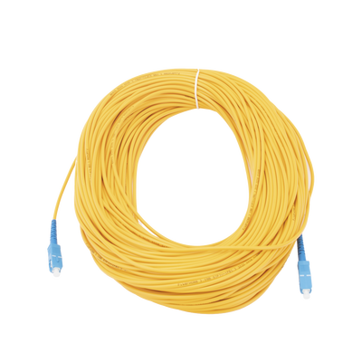 Jumper de Fibra Óptica Monomodo SC/UPC-SC/UPC Simplex de 60 Metros (196.85 Pies), 3mm | LPSM3SCUSCUS60