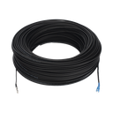 Rollo de Fibra Óptica Drop Redonda G657A2 Monomodo Simplex de 200 Metros (656.17 pies) con Conectores SC/UPC-SC/UPC para Instalaciones Aéreas, Subterráneas o a la Intemperie | LP-200-SCU