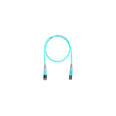 Jumper de Fibra Optica Multimodo 50/125 OM3, LC-SC Duplex, OFNR (Riser), Color Aqua, 15 Metros (49.21 Pies) | FX2ERLNSNSNM015