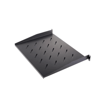 Charola para Soportar Equipos en Rack de 19" / Profundidad de 35 CM / Color Negro / 1 U Rack | DS-XSPB04-S/B
